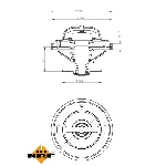 Termostat, rashladna tečnost NRF NRF 725215 IC-G0TSMM