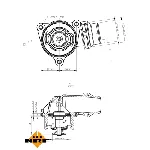 Termostat, rashladna tečnost NRF NRF 725222 IC-G0TSMR
