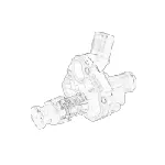 Termostat, rashladna tečnost OE PEUGEOT 9811034680 IC-G0UREE