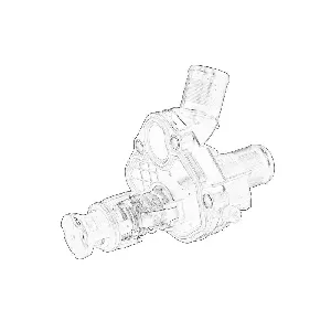 Termostat, rashladna tečnost OE PEUGEOT 9811034680 IC-G0UREE