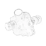 Termostat, rashladna tečnost OE PEUGEOT 9811034680 IC-G0UREE