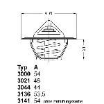 Termostat, rashladna tečnost WAHLER WA3000.83 IC-282053