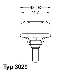 Termostat, rashladna tečnost WAHLER WA3029.86 IC-282063