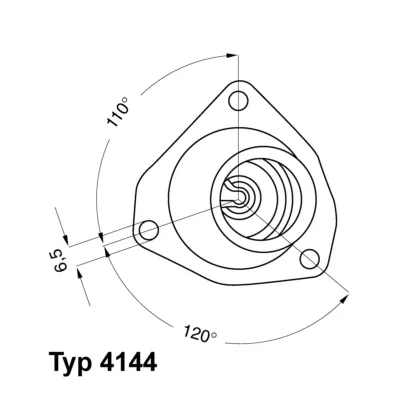 Termostat, rashladna tečnost WAHLER WA4144.82D IC-A9531C