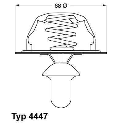 Termostat, rashladna tečnost WAHLER WA4447.85D IC-A3E6E2