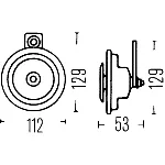 Truba HELLA 3BA002 768-082 IC-248316