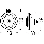 Truba HELLA 3BA002 768-771 IC-B5128E