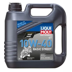 Ulje za četvorotaktne motore LIQUI MOLY Basic Street SAE 10W40 4L IC-D38631
