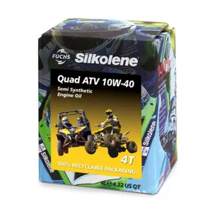 Ulje za četvorotaktne motore SILKOLENE QUAD ATV SAE 10W40 4L IC-G0ONNE