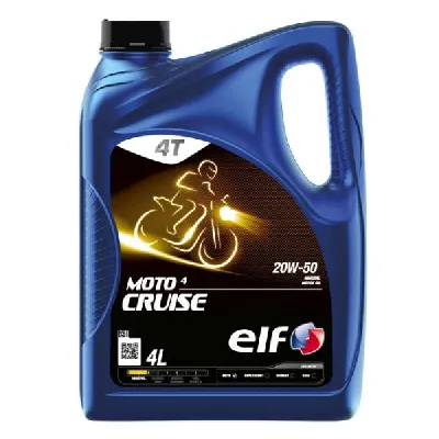 Ulje za motor ELF MOTO 4 CRUISE 20W50 4L IC-E1179B