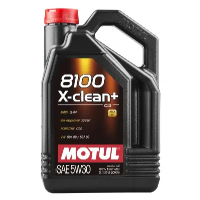 Ulje za motor MOTUL 8100 X-CLEAN+ 5W30 5L IC-C10B46