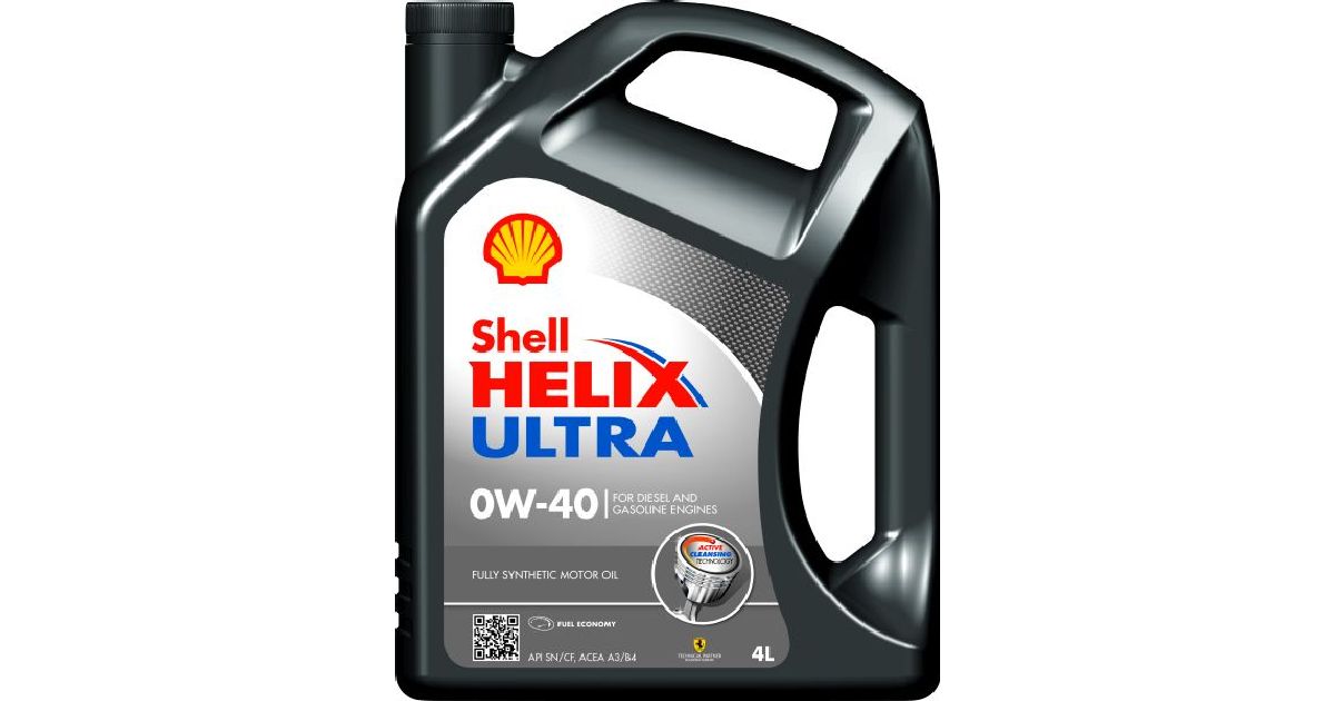 Aceite De Motor Shell Helix Ultra 5W40 2 Litros - 100% Sintético