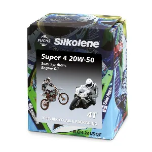 Ulje za motor SILKOLENE SUPER 4 20W50 4L CUBE IC-G0ONRZ