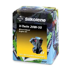 Ulje za motor SILKOLENE V-TWIN 20W50 4L CUBE IC-G0ONS1