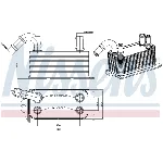 Uljni hladnjak, automatski mjenjač NISSENS NIS 90661 IC-C7312B