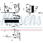 Uljni hladnjak, automatski mjenjač NISSENS NIS 90736 IC-G0LIRS