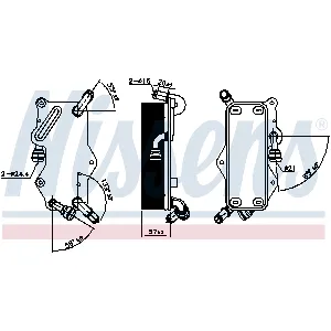 Uljni hladnjak, automatski mjenjač NISSENS NIS 90942 IC-F529C3