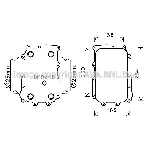 Uljni hladnjak, ulje za motor AVA COOLING DF3072 AVA IC-F8BF9C