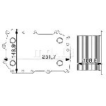 Uljni hladnjak, ulje za motor MAHLE CLC 207 000P IC-G08FHJ