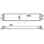 Uljni hladnjak, ulje za motor MAHLE CLC 208 000P IC-G08KX3