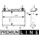 Uljni hladnjak, ulje za motor MAHLE CLC 27 000P IC-G08FGA