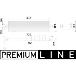 Uljni hladnjak, ulje za motor MAHLE CLC 293 000P IC-G0TOQE