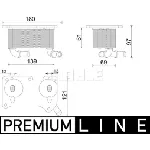 Uljni hladnjak, ulje za motor MAHLE CLC 294 000P IC-G0TOQF