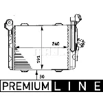 Uljni hladnjak, ulje za motor MAHLE CLC 33 000P IC-G08FGD
