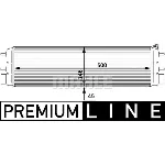 Uljni hladnjak, ulje za motor MAHLE CLC 59 000P IC-G08J8L