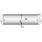 Uljni hladnjak, ulje za motor MAHLE CLC 59 000P IC-G08J8L