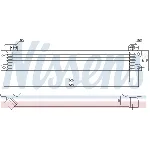 Uljni hladnjak, ulje za motor NISSENS NIS 90615 IC-A35A0F