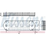Uljni hladnjak, ulje za motor NISSENS NIS 90715 IC-D0425F