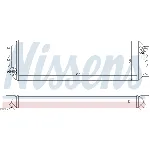 Uljni hladnjak, ulje za motor NISSENS NIS 90730 IC-D72679