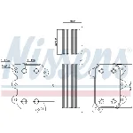 Uljni hladnjak, ulje za motor NISSENS NIS 90746 IC-E5BC73