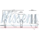 Uljni hladnjak, ulje za motor NISSENS NIS 90781 IC-E29D2D