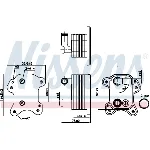 Uljni hladnjak, ulje za motor NISSENS NIS 90801 IC-DACFA2