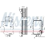Uljni hladnjak, ulje za motor NISSENS NIS 90807 IC-DED9D4