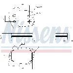 Uljni hladnjak, ulje za motor NISSENS NIS 90811 IC-DACFAA