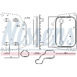 Uljni hladnjak, ulje za motor NISSENS NIS 90882 IC-E5BC7B