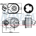 Uljni hladnjak, ulje za motor NISSENS NIS 90888 IC-E5BC7D