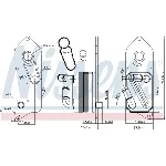 Uljni hladnjak, ulje za motor NISSENS NIS 90892 IC-E5BC7F