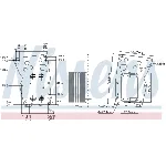 Uljni hladnjak, ulje za motor NISSENS NIS 90902 IC-E447BE