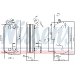 Uljni hladnjak, ulje za motor NISSENS NIS 90916 IC-E4AA49