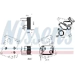Uljni hladnjak, ulje za motor NISSENS NIS 90943 IC-E5BC88