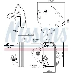 Uljni hladnjak, ulje za motor NISSENS NIS 90996 IC-F4D56C