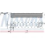 Uljni hladnjak, ulje za motor NISSENS NIS 91132 IC-F799EF