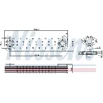 Uljni hladnjak, ulje za motor NISSENS NIS 91135 IC-F799F2