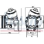 Uljni hladnjak, ulje za motor NISSENS NIS 91154 IC-F4D573