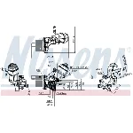 Uljni hladnjak, ulje za motor NISSENS NIS 91161 IC-E67092