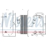 Uljni hladnjak, ulje za motor NISSENS NIS 91188 IC-G0K94J